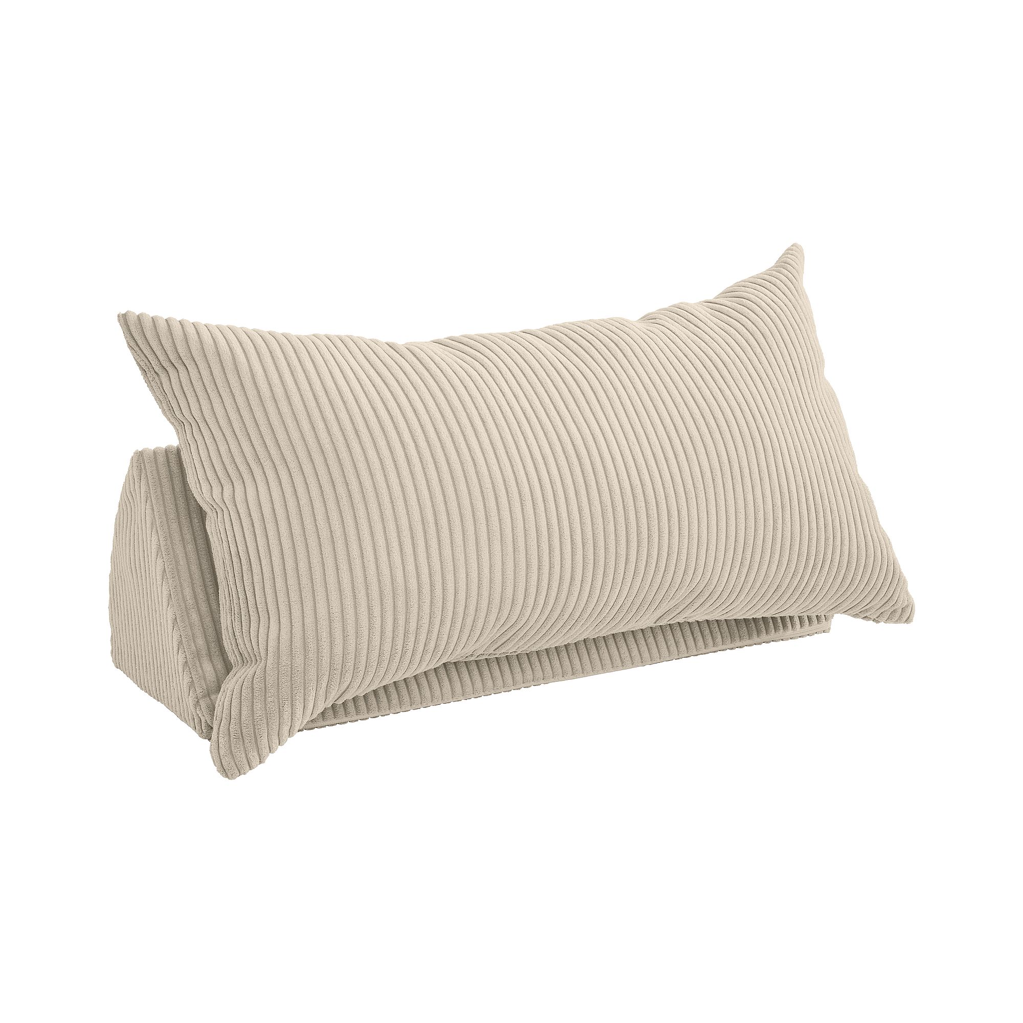 Rückenkissen Cord | Polyester Beige