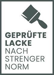 PAIDI-Siegel Lacke geprüft nach strenger Norm